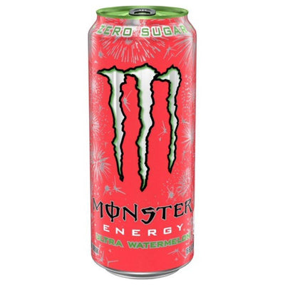 Monster Ultra Watermelon, energy drinks al gusto di anguria da 473ml