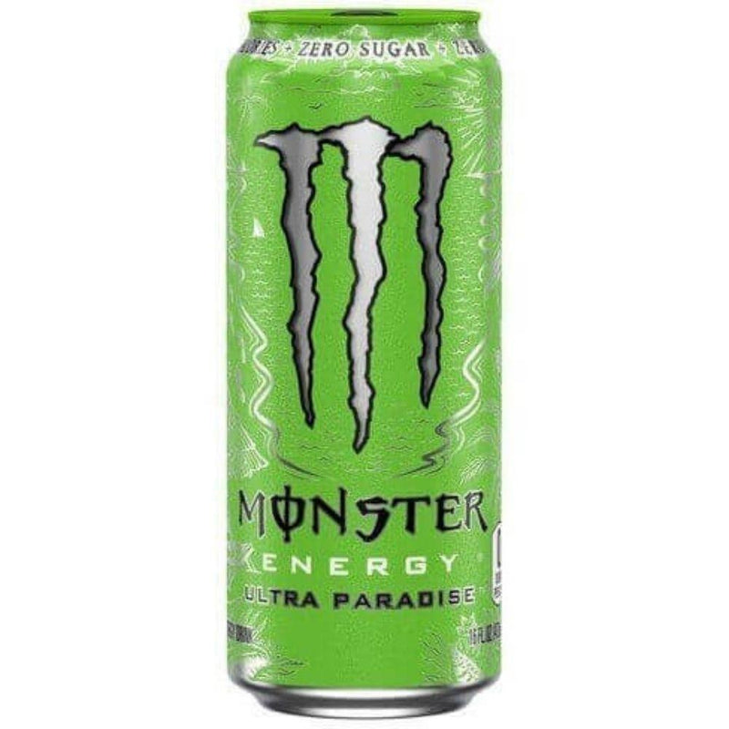 Monster Energy Ultra Paradise, bevanda energetica alla frutta tropicale da 473ml (4192168280161)