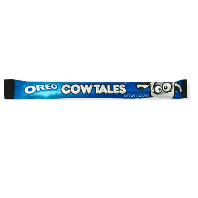 Confezione da 28g di caramella all'oreo Cow Tales Oreo 