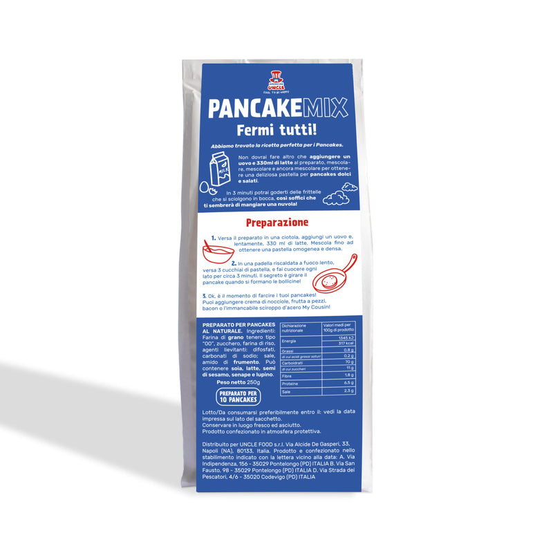 American Uncle Pancake Mix, mix for 10 pancakes of 250g