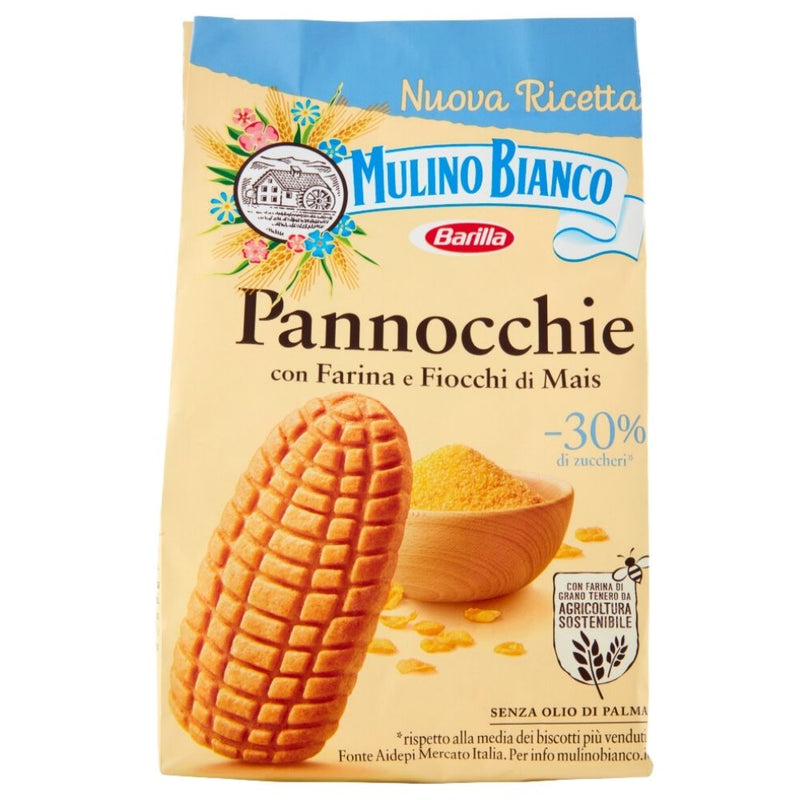 Confezione da 315g di biscotti con fiocchi di mais Pannocchie della Mulino Bianco