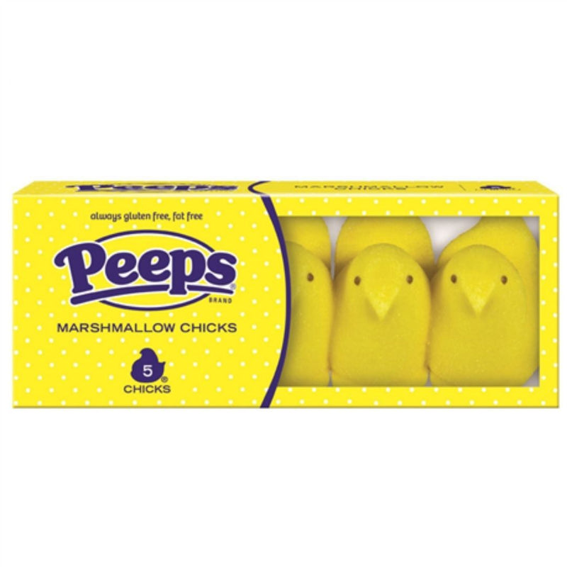 Peep Yellow Marshmallow Chicks, pulcini di marshmallow 42g