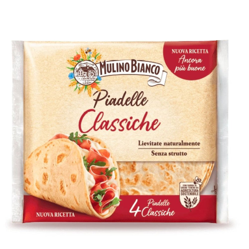 Mulino Bianco Piadelle, 4 piadinas of 75g