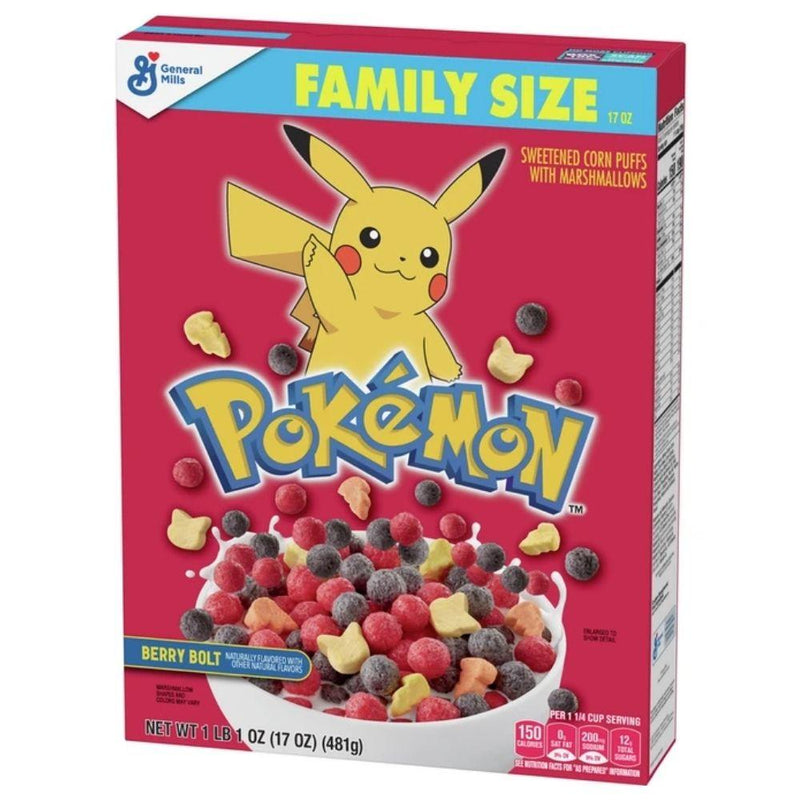 Pokemon Cereal Berry Bolt, cereali alla frutta da 292g