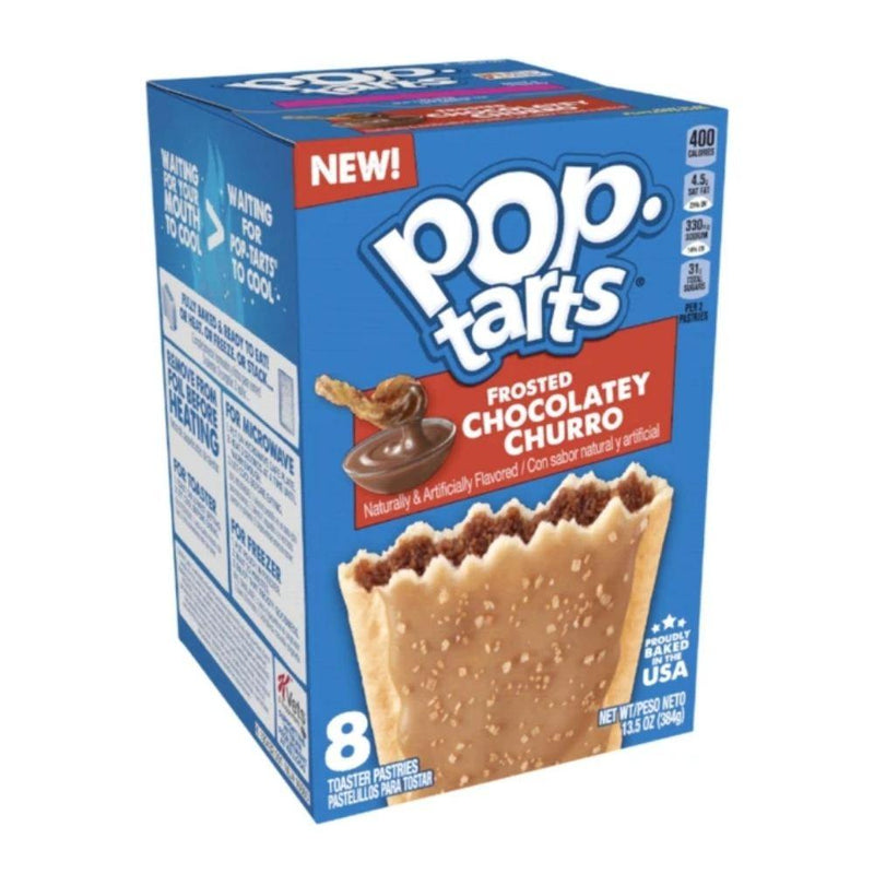 pop tarts frosted chocolatey churro