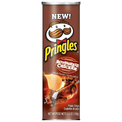 Pringles Rotisserie Chicken, patatine al gusto di pollo arrosto da 158g (4722070880353)