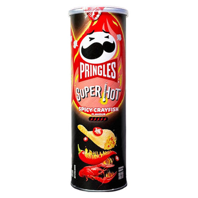 Confezione da 110g di patatine piccante ai gamberi Pringles Spicy Crayfish