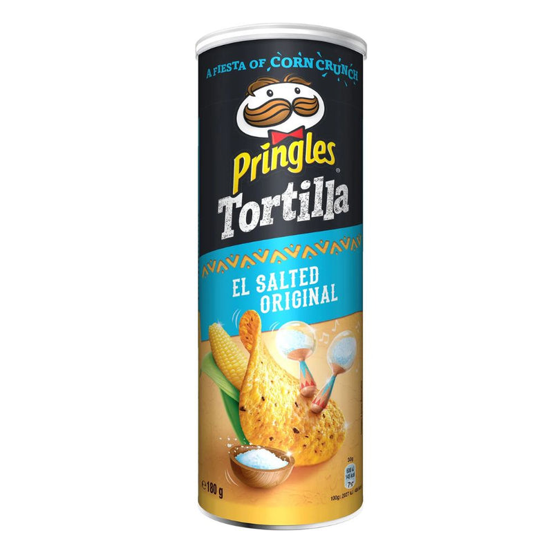 Pringles Tortilla, 180g tortilla flavoured crisps