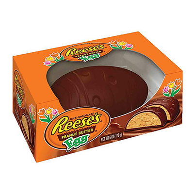 Reese's Peanut Butter Egg, uovo pasquale al cioccolato al latte ripieno di burro d'arachidi da 170g (4553757524065)