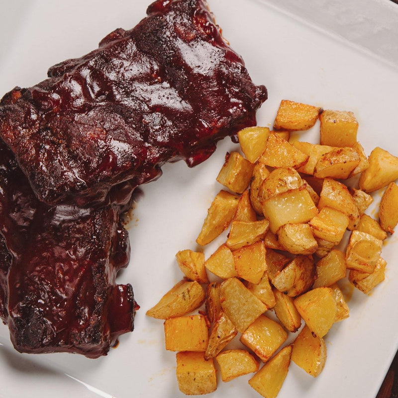 Le Ribs di American Uncle, Special Edition - Costolette al BBQ e patate alla paprika per 4 persone