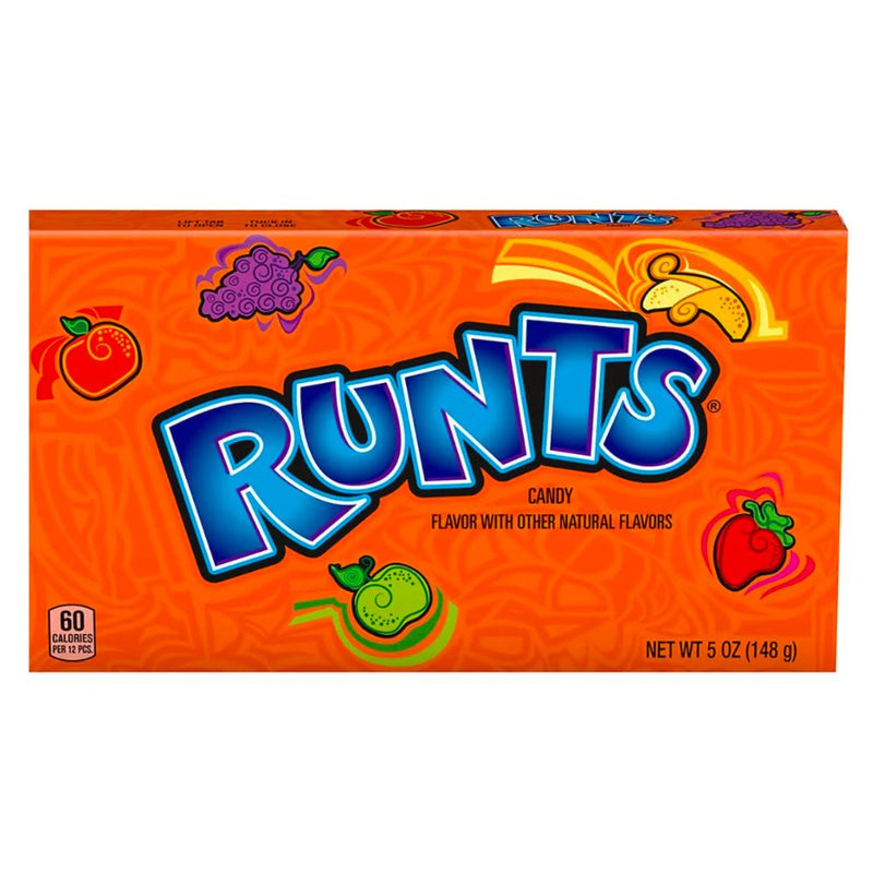 Confezione da 148g di caramelle alla frutta Runts 