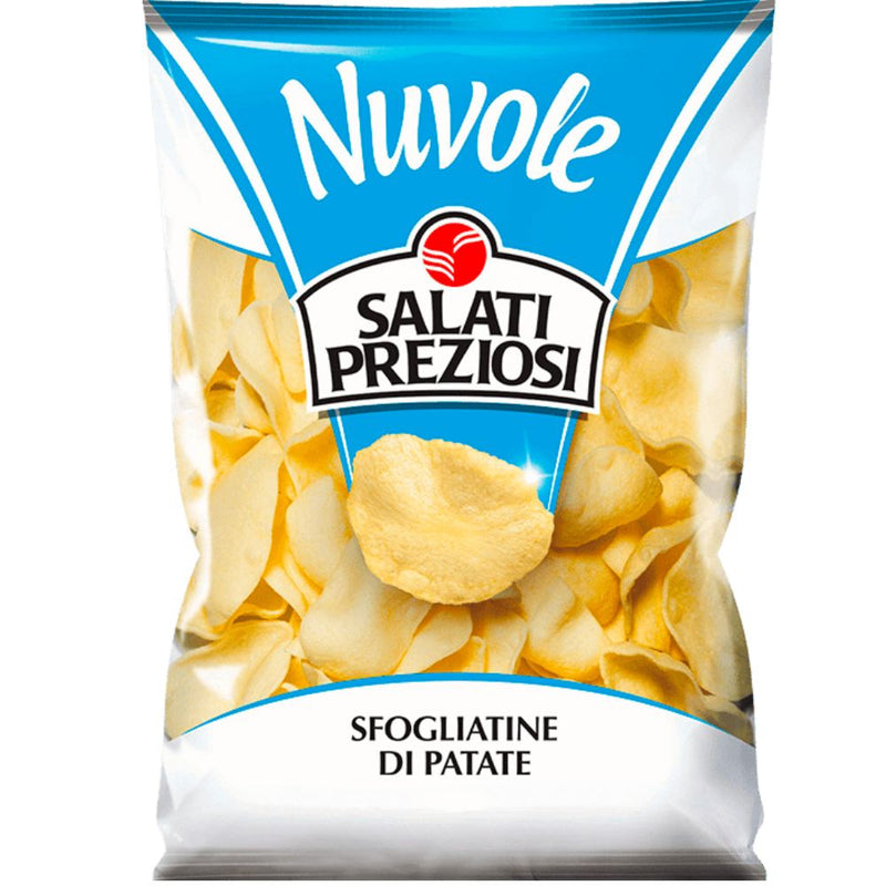 Confezione da 130g di patatine Nuvole Salati Preziosi