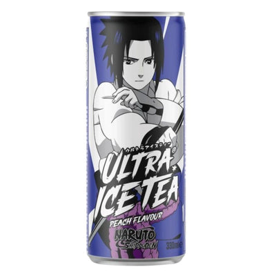 Confezione da 330ml di tè alla pesca Sasuke Ultra Iced Tea Peach