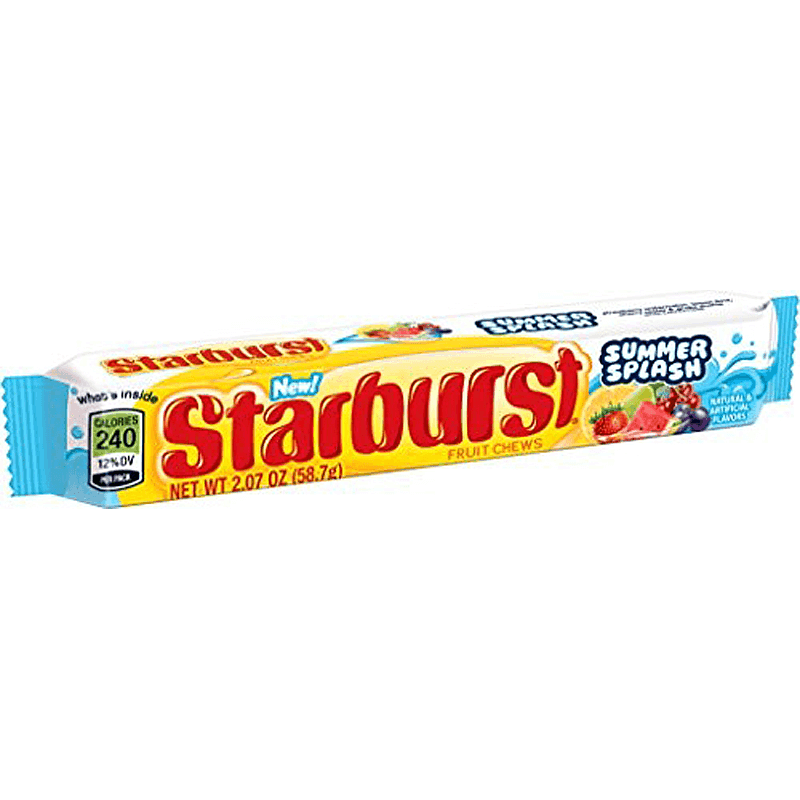 Starburst Summer Splash, caramelle alla frutta da 58.7g (1954202189921)