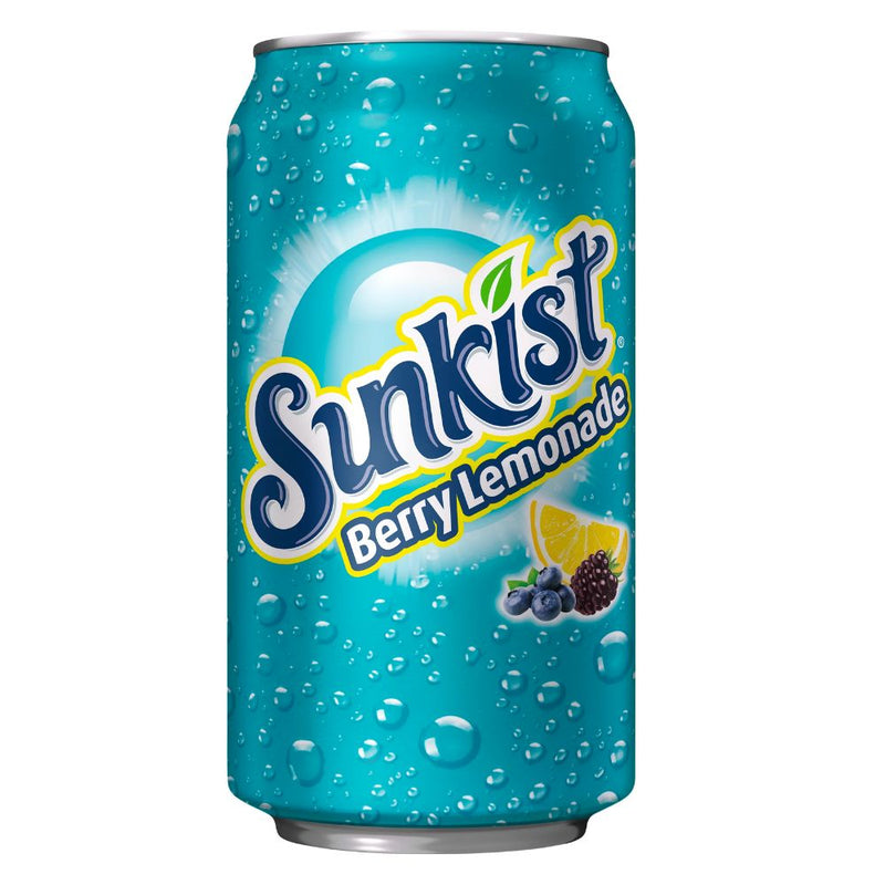 Confezione da 355ml di limonata ai mirtilli Sunkist Berry Lemonade