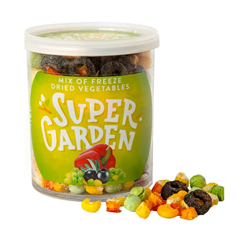 Confezione da 34g di verdure secche Super Garden Freed Dried Vegetables