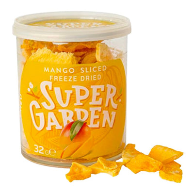 Confezione da 32g di mangio liofilizzato super garden dried mango